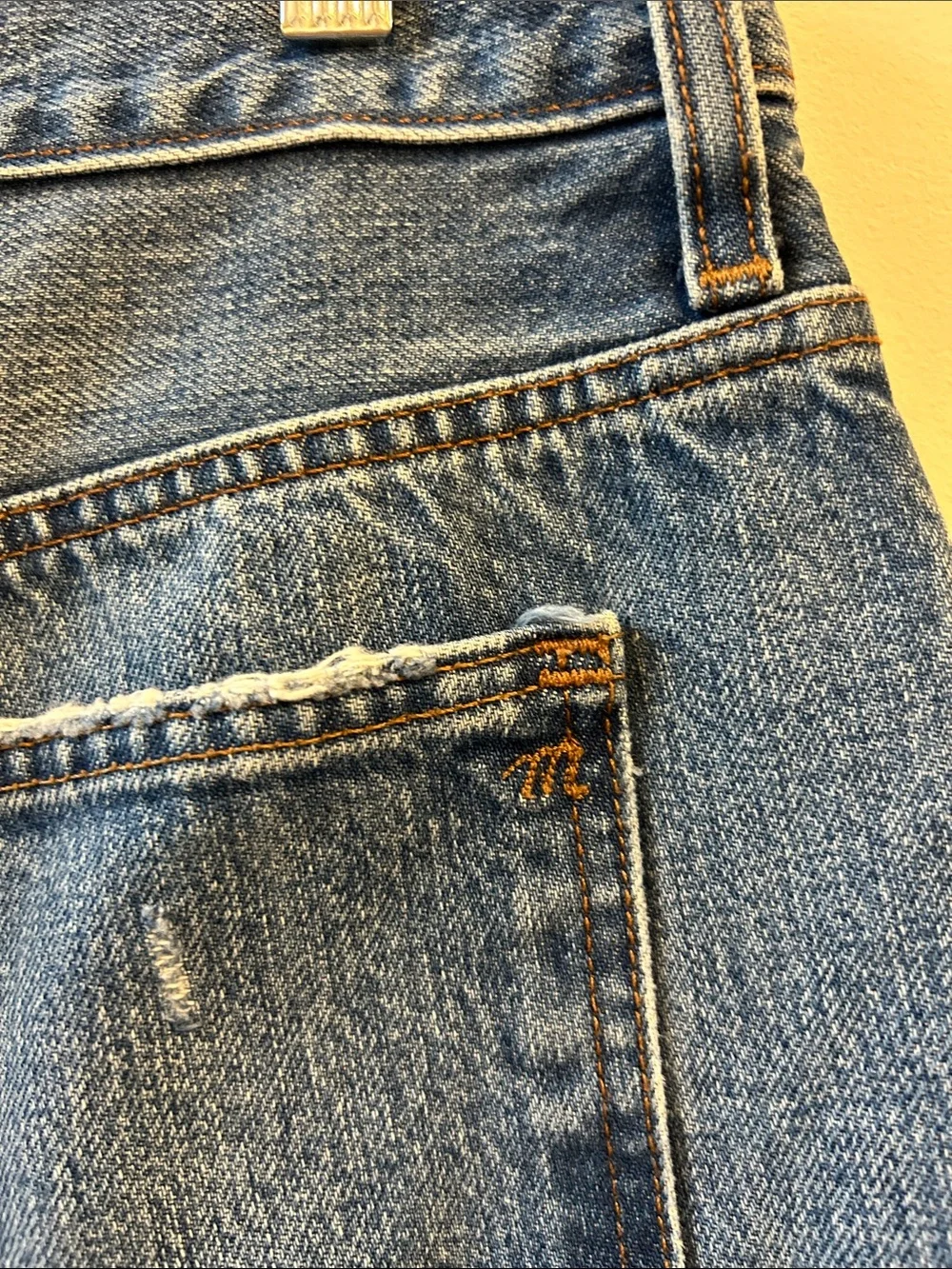 Madewell casual cutoff