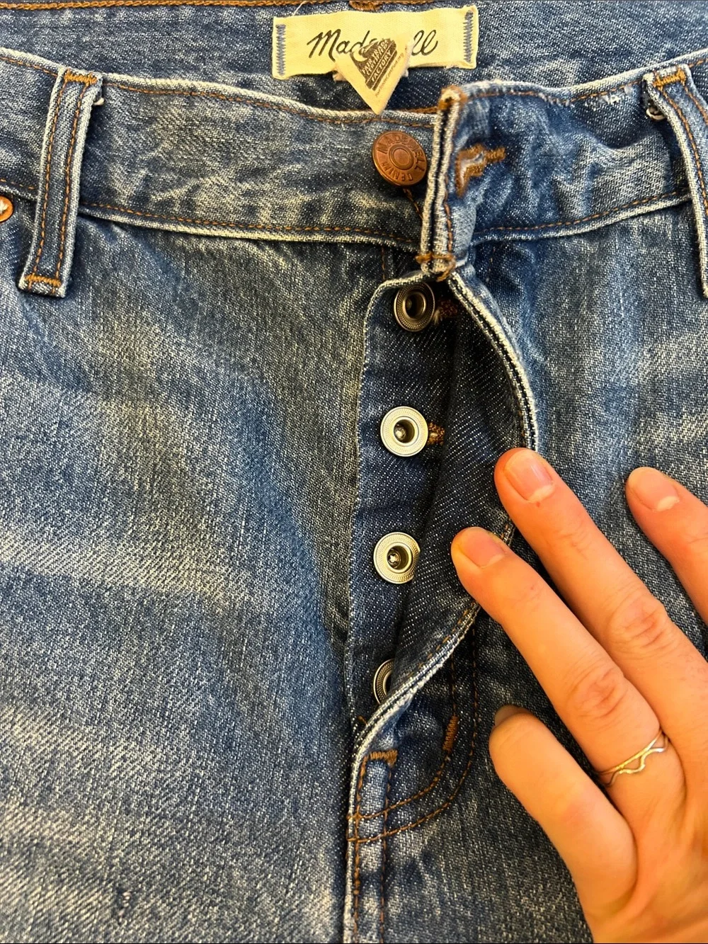 Madewell casual cutoff