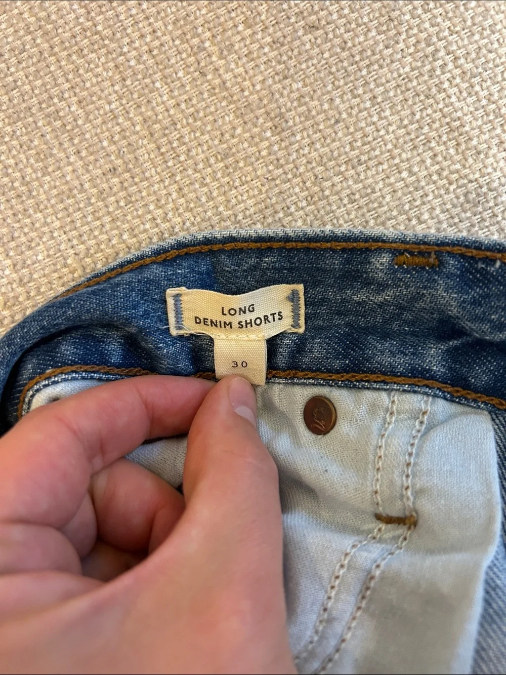 Madewell casual cutoff