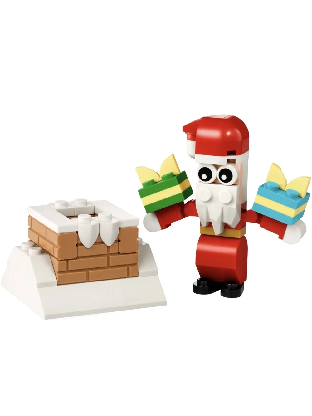 Lego Creator 30692 60 pcs Set Christmas Chimney Fun Santa Building Blocks New