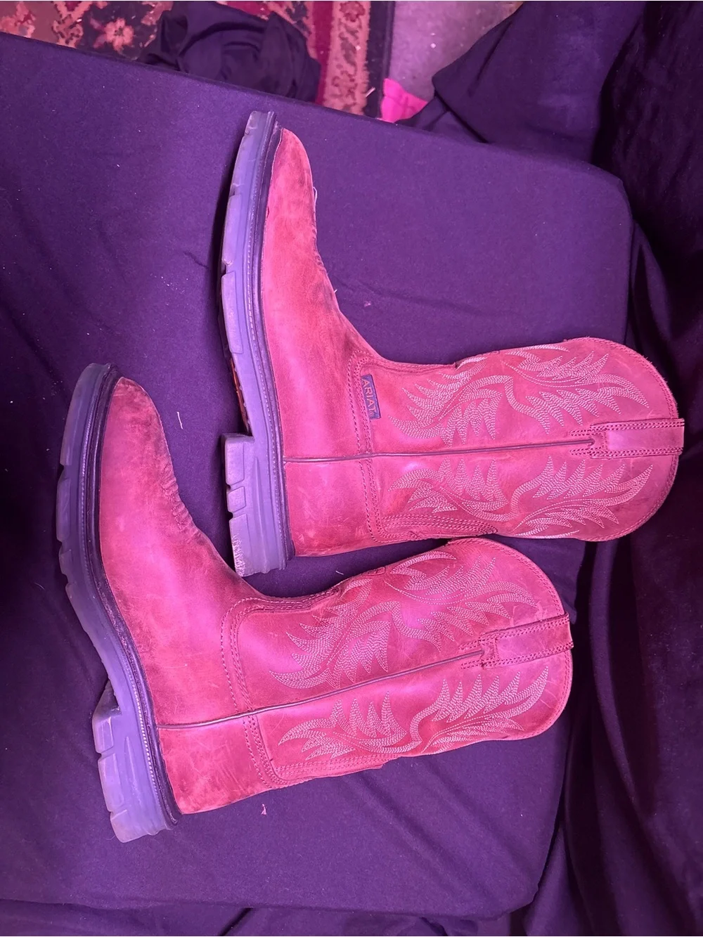 Ariat leather western