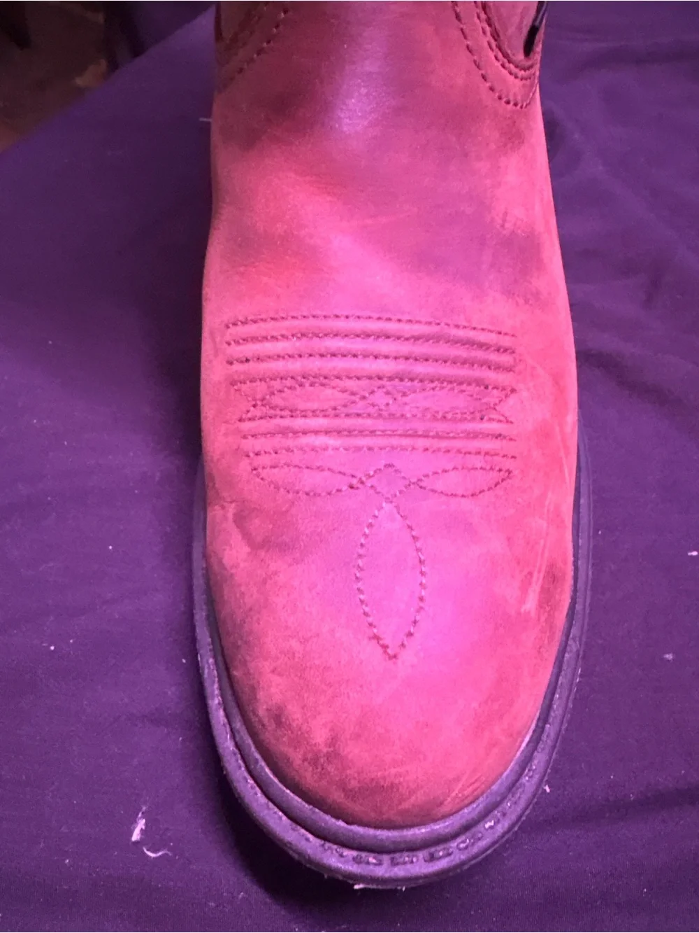 Ariat leather western
