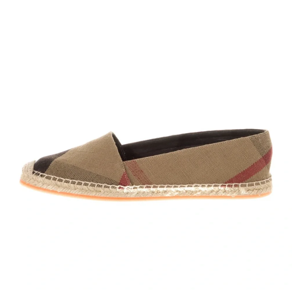 Burberry canvas espadrilles