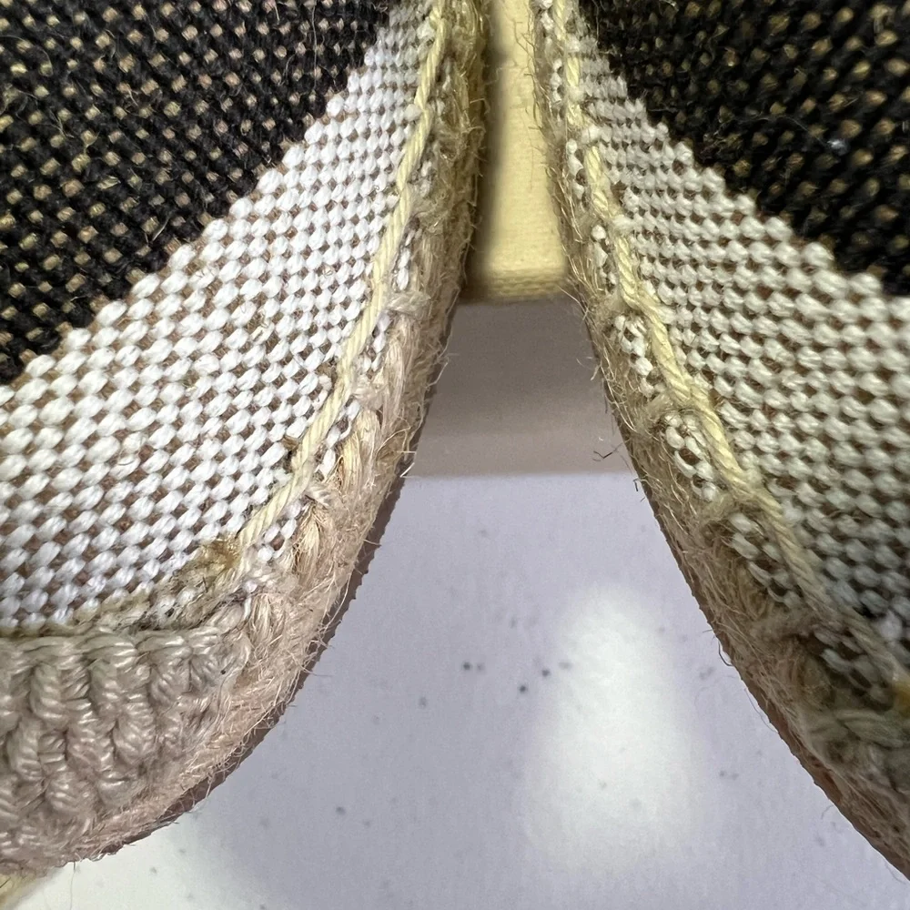 Burberry canvas espadrilles