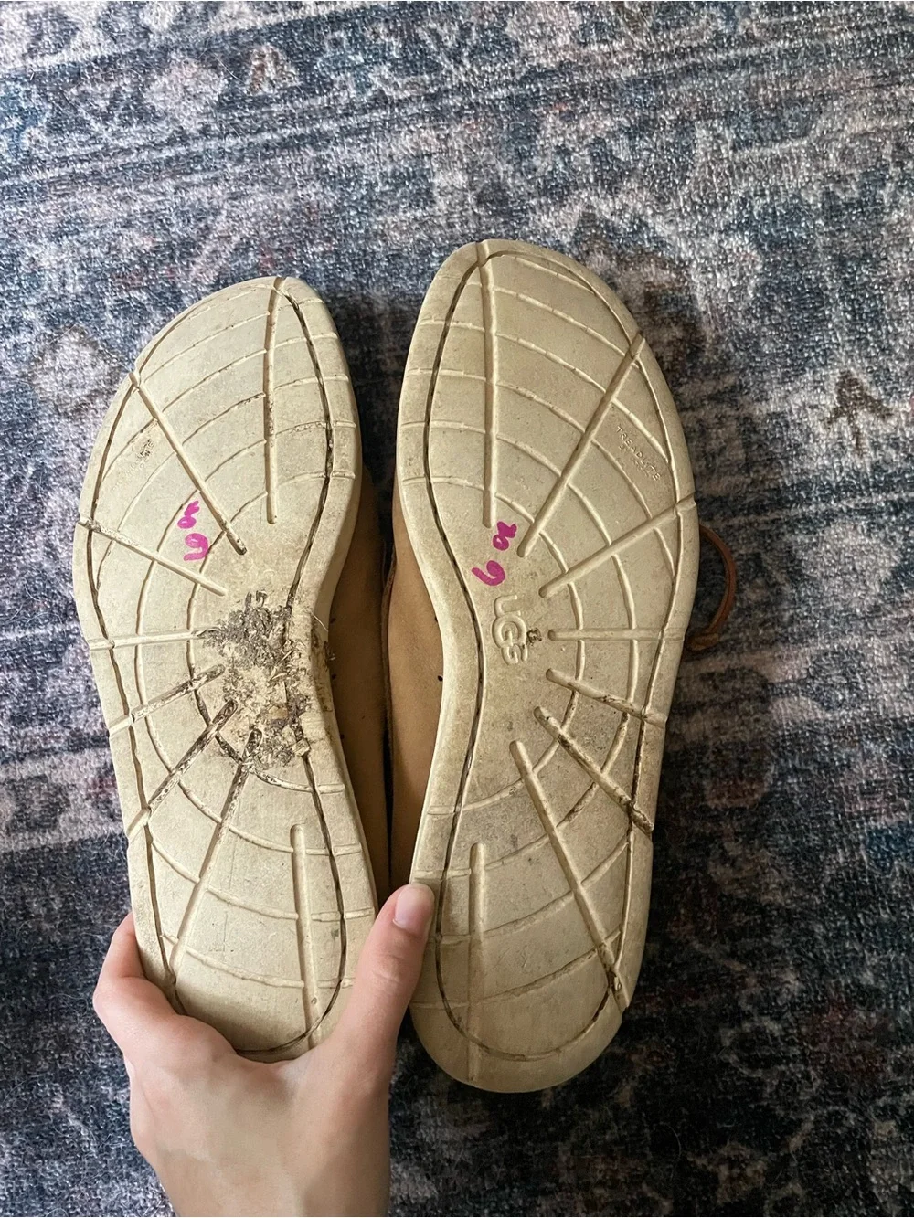 UGG tan leather