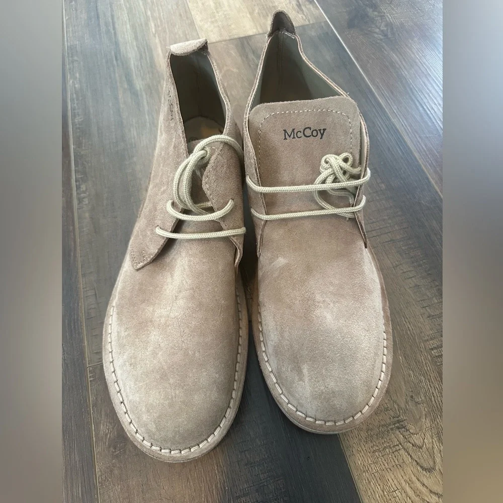 The Real McCoy Vellies Chukka Boots Size‎ 11 Beige