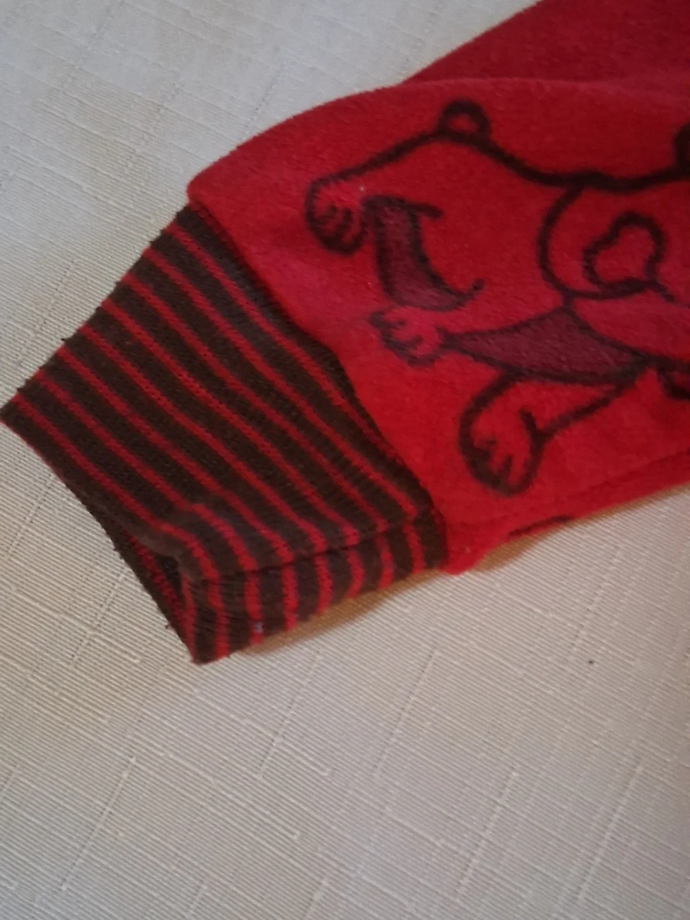 Carters cozy red