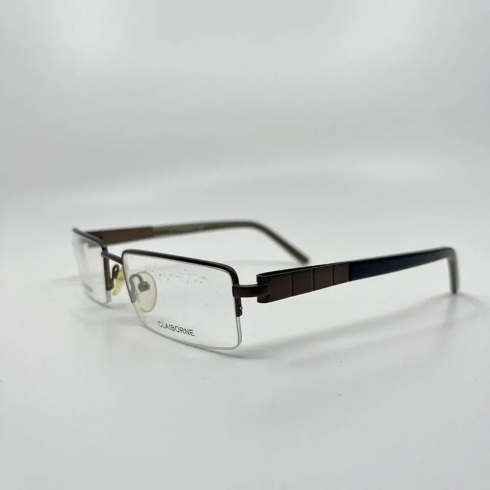 Claiborne Salesman Mens eyeglasses Frame Black‎ 0JUV 53-18-145 H6736