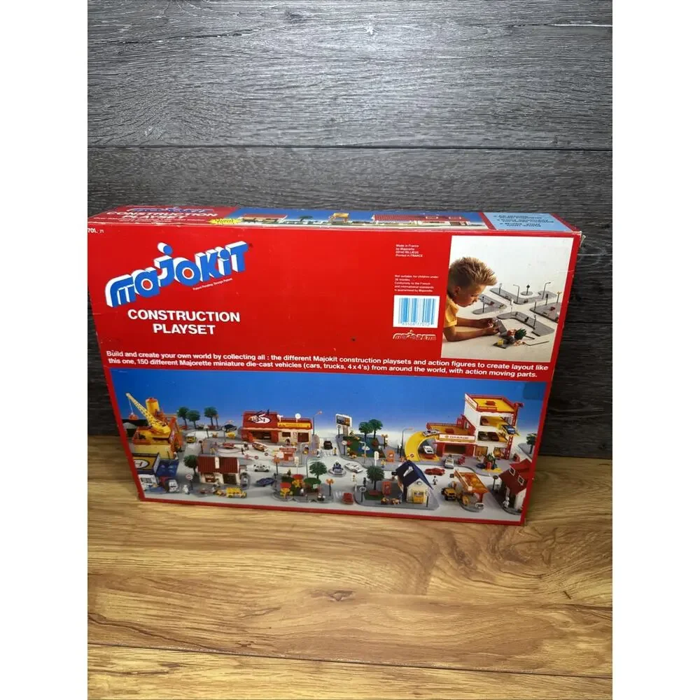 Majorette Majokit France Construction Playset Giant Farm Kit – 200 Pieces New