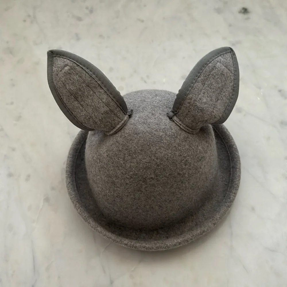 Rising Star wool bunny hat. Toddler size. So cute!