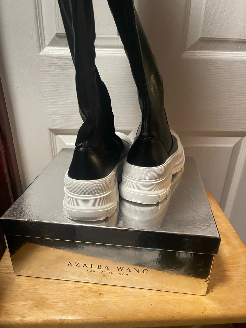 Azalea Wang black sleek azaleia
