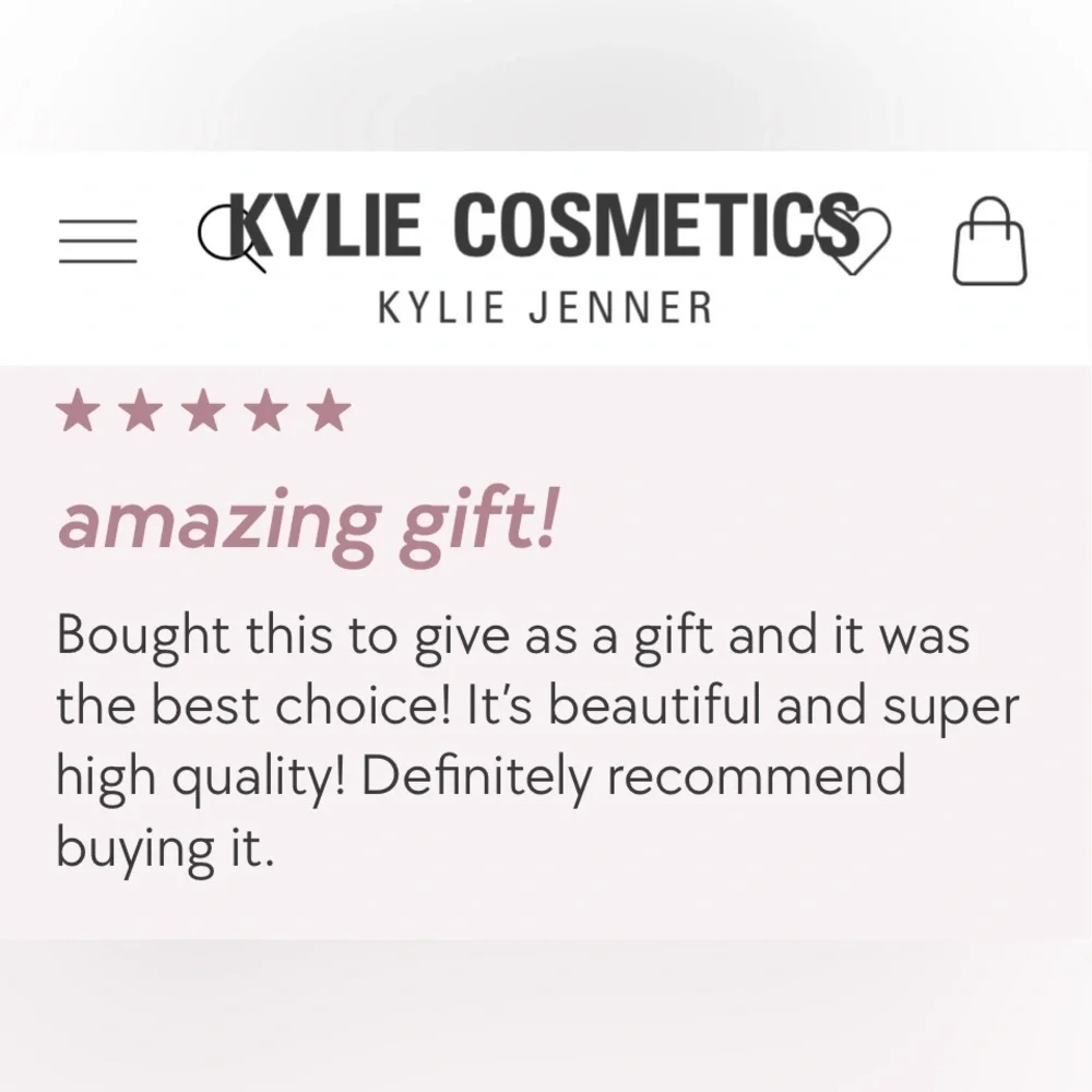 Kylie Cosmetics this charming
