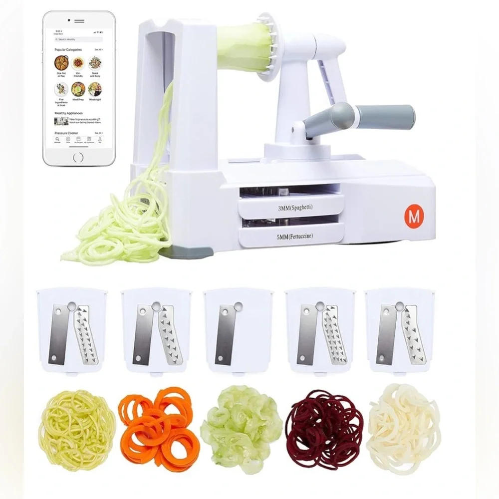 Mealthy blade spiralizer