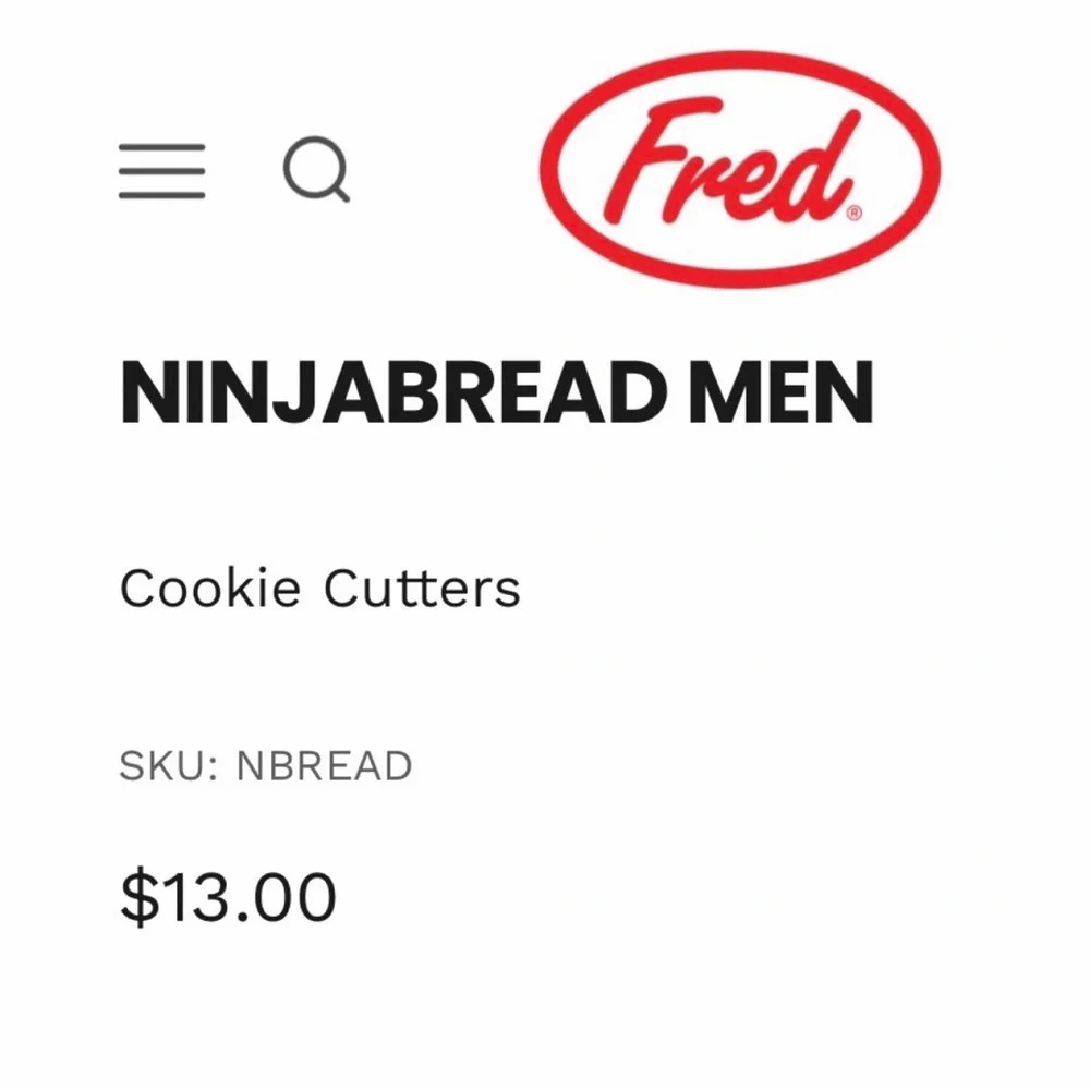 Fred they’re cut