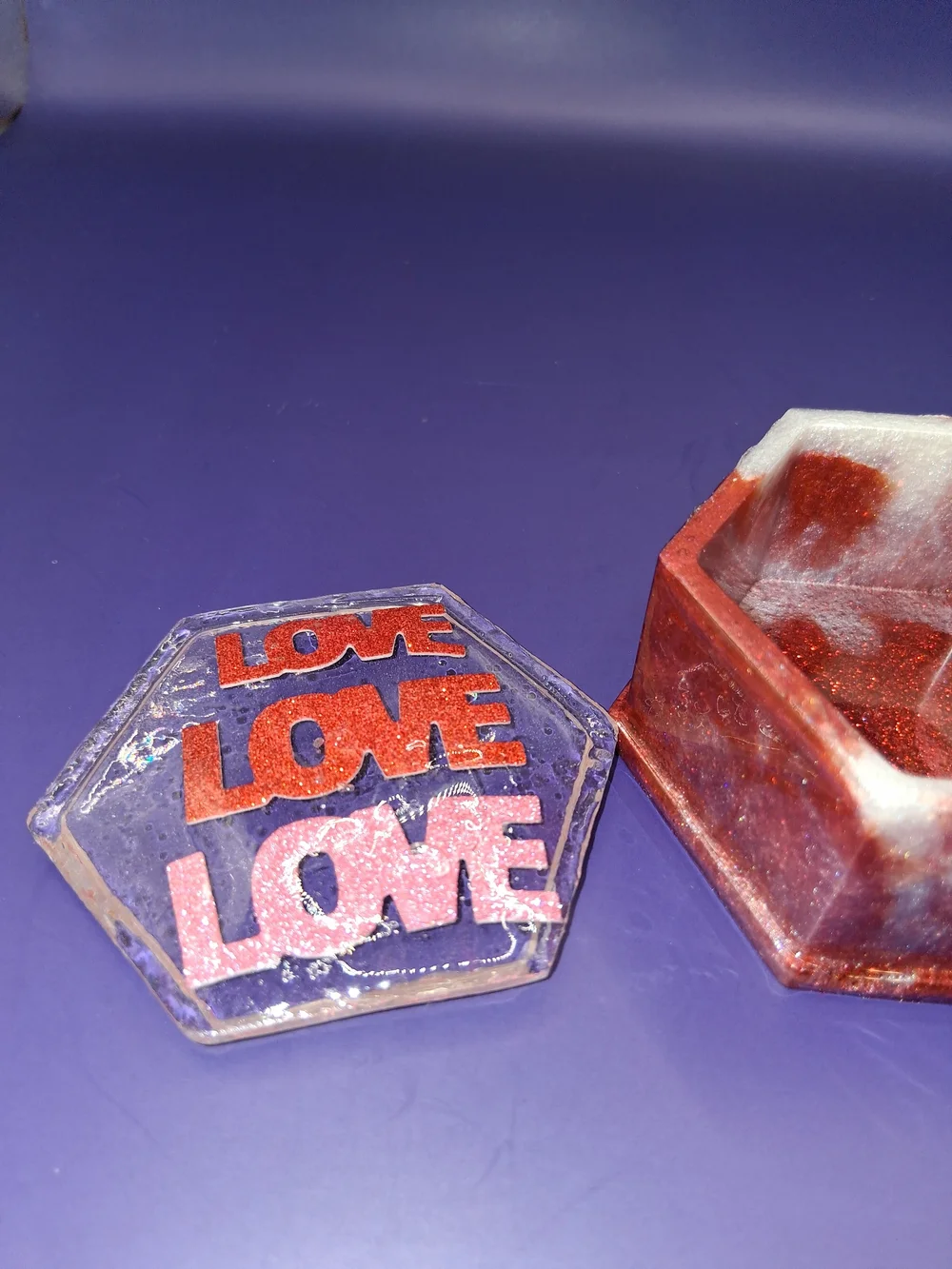 N/A hexagonal clear