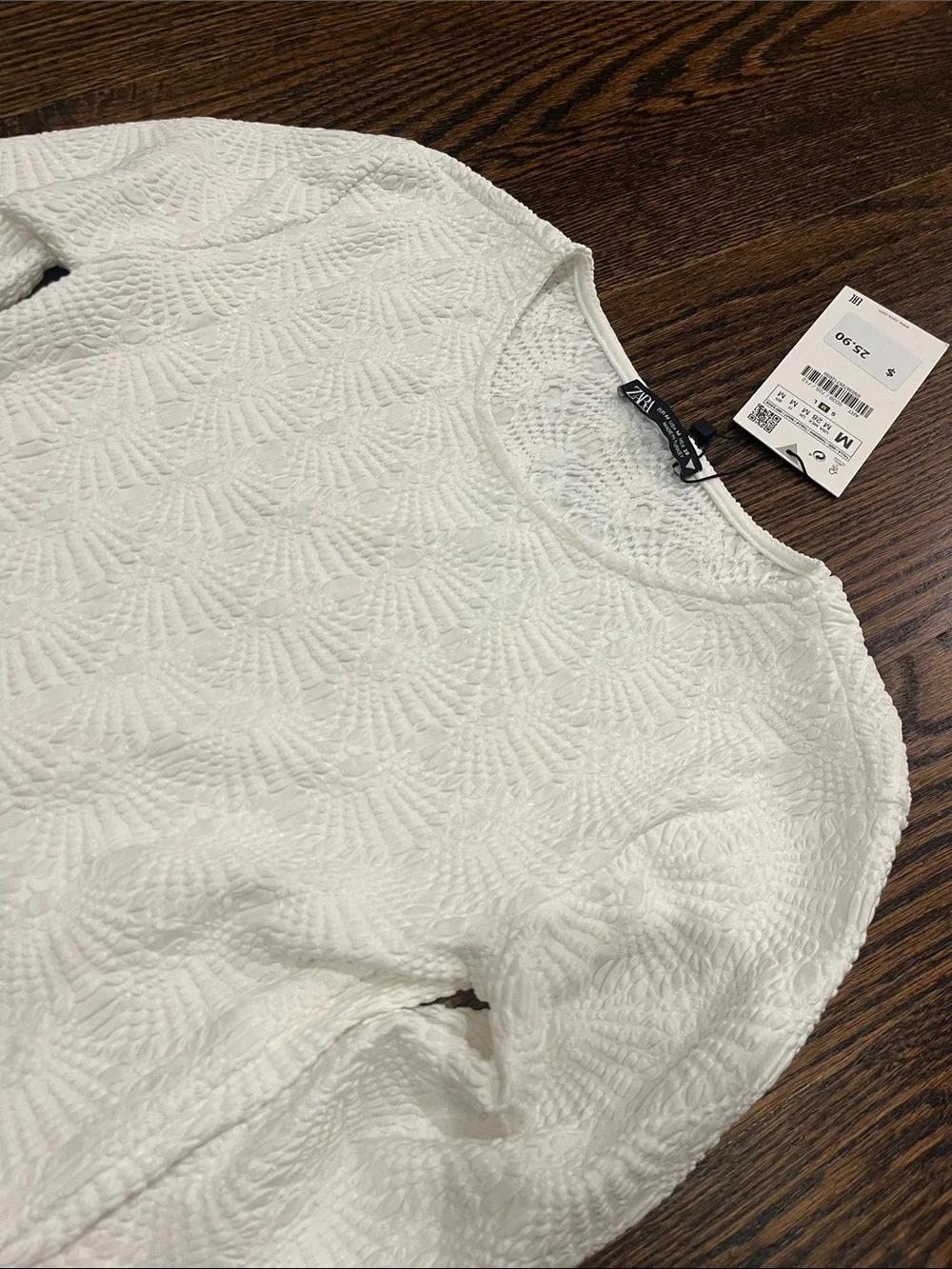 Zara cropped long