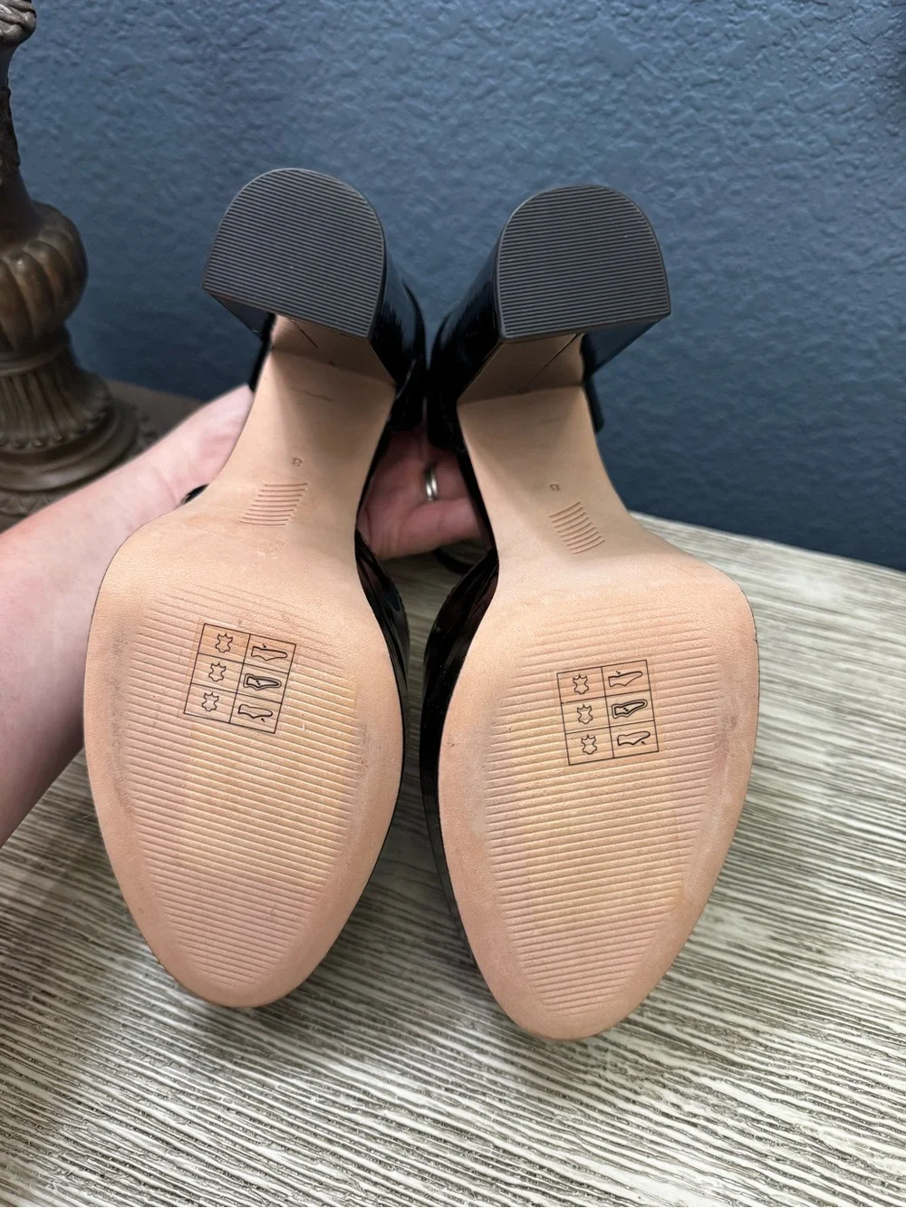 PAIGE glossy patent