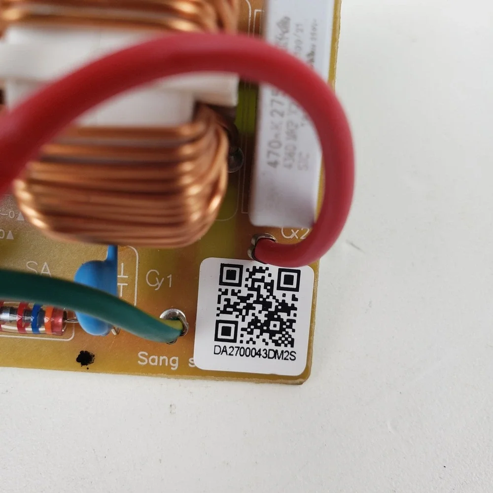 Samsung RF265BEAESR Refrigerator Noise Filter Board DA27-00043D DA2700043DM2S