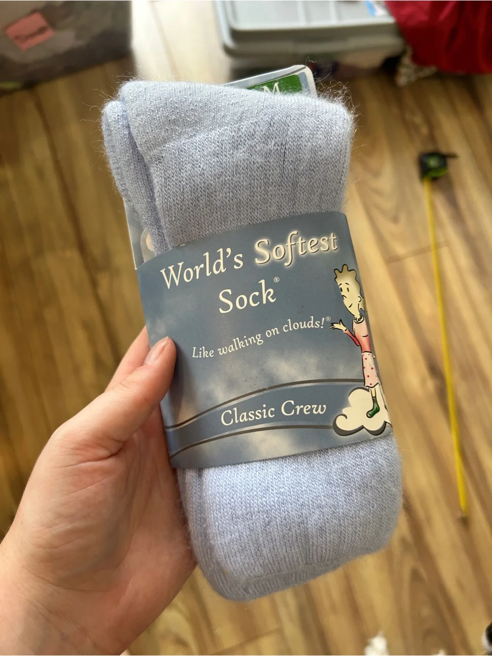 Classic Classic Crew Men's Soft Socks - Light Lavender