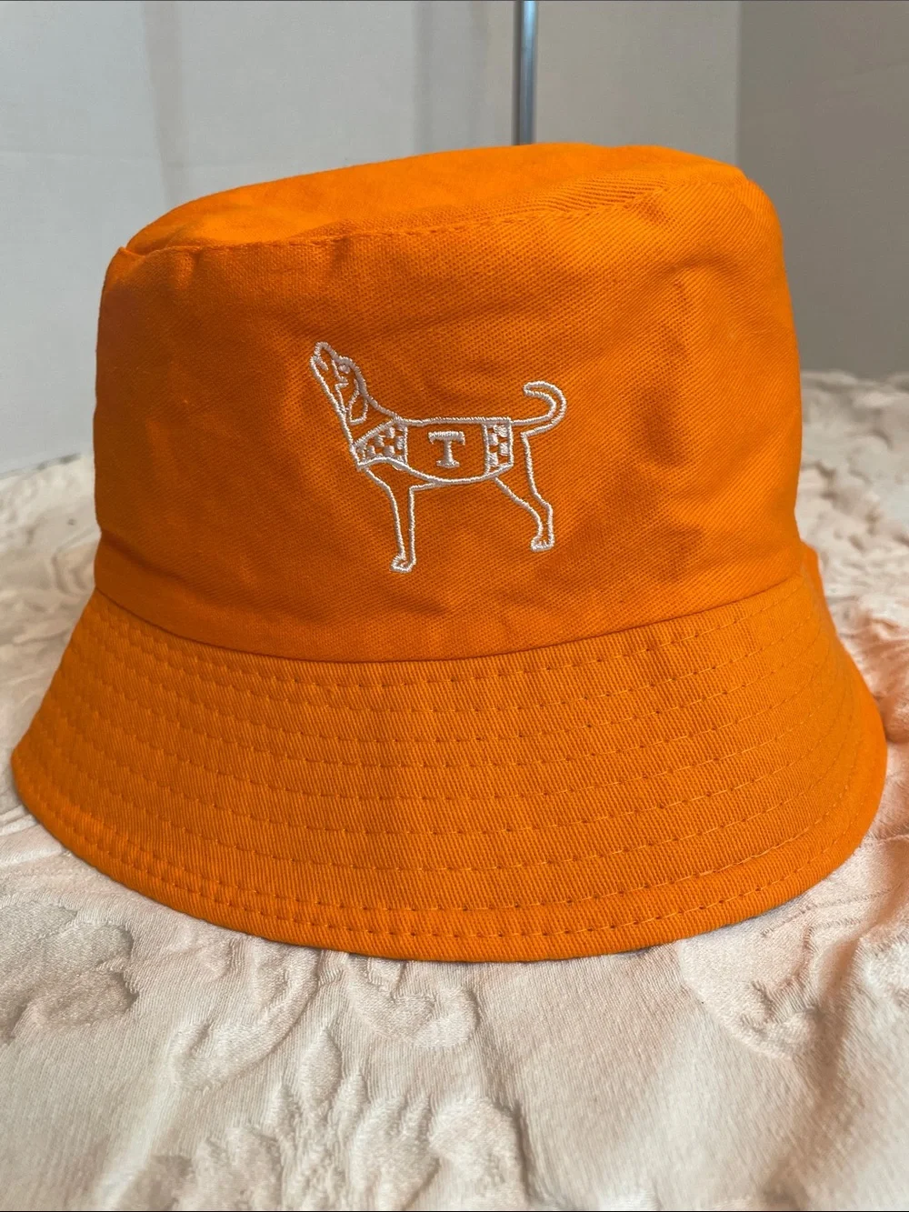 University of‎ Tennessee Orange Bucket Hat with Smokey Dog Embroidery