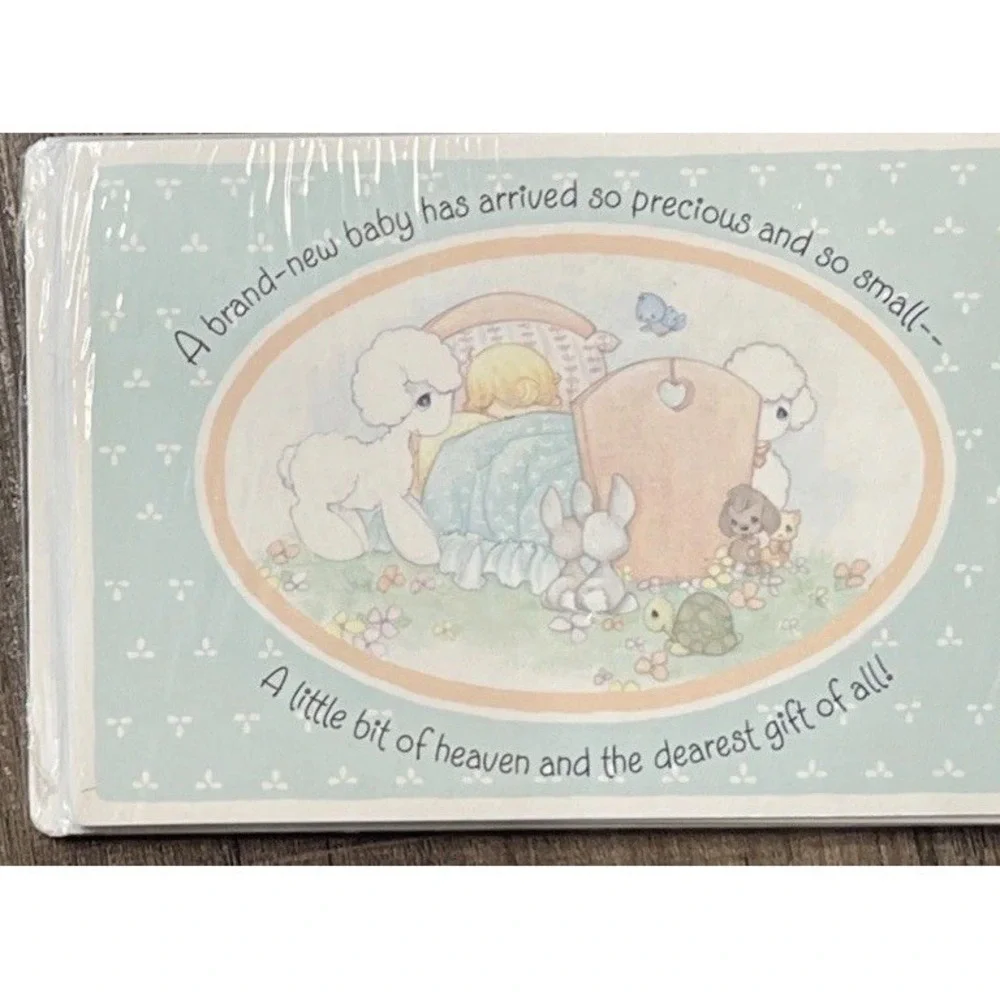 Vintage 1989 Hallmark Birth Announcements‎ Precious Moments Our Precious Unisex
