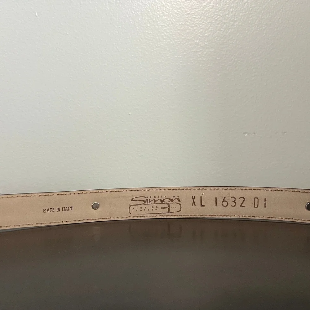 Simon genuine leather