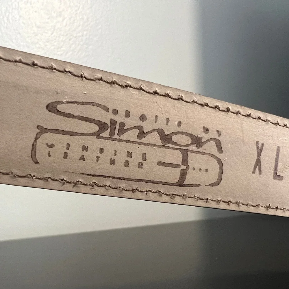 Simon genuine leather