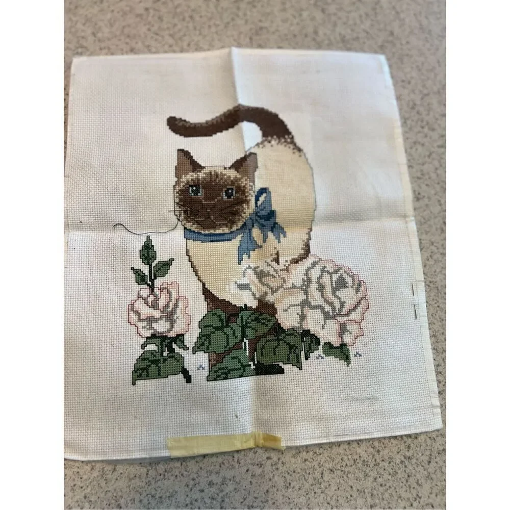 Golden Bee Vintage Cross Stitch