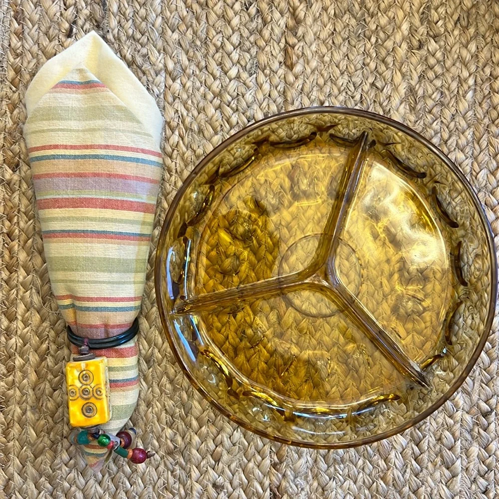Indiana Glass vintage mcm