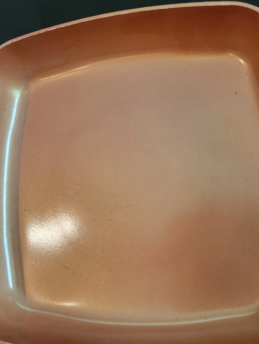 Copper Chef Square Frying Lightweight Pan Nonstick Coating 9.5