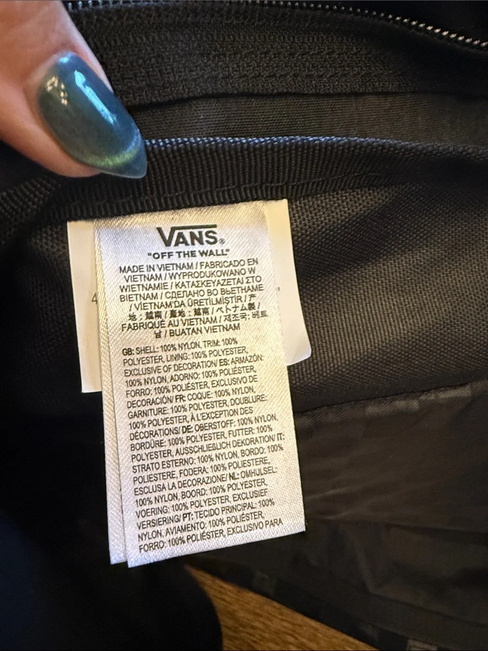 Vans classic black