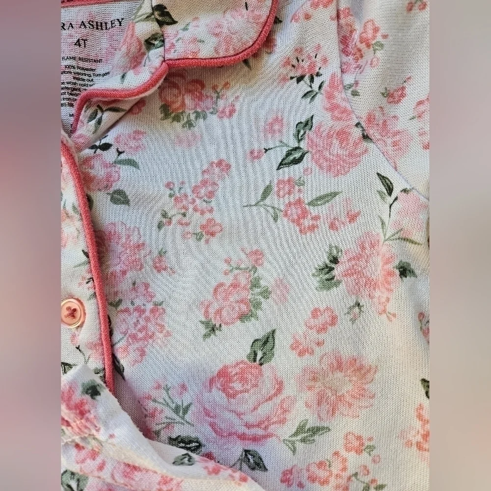 Laura Ashley toddler pajamas