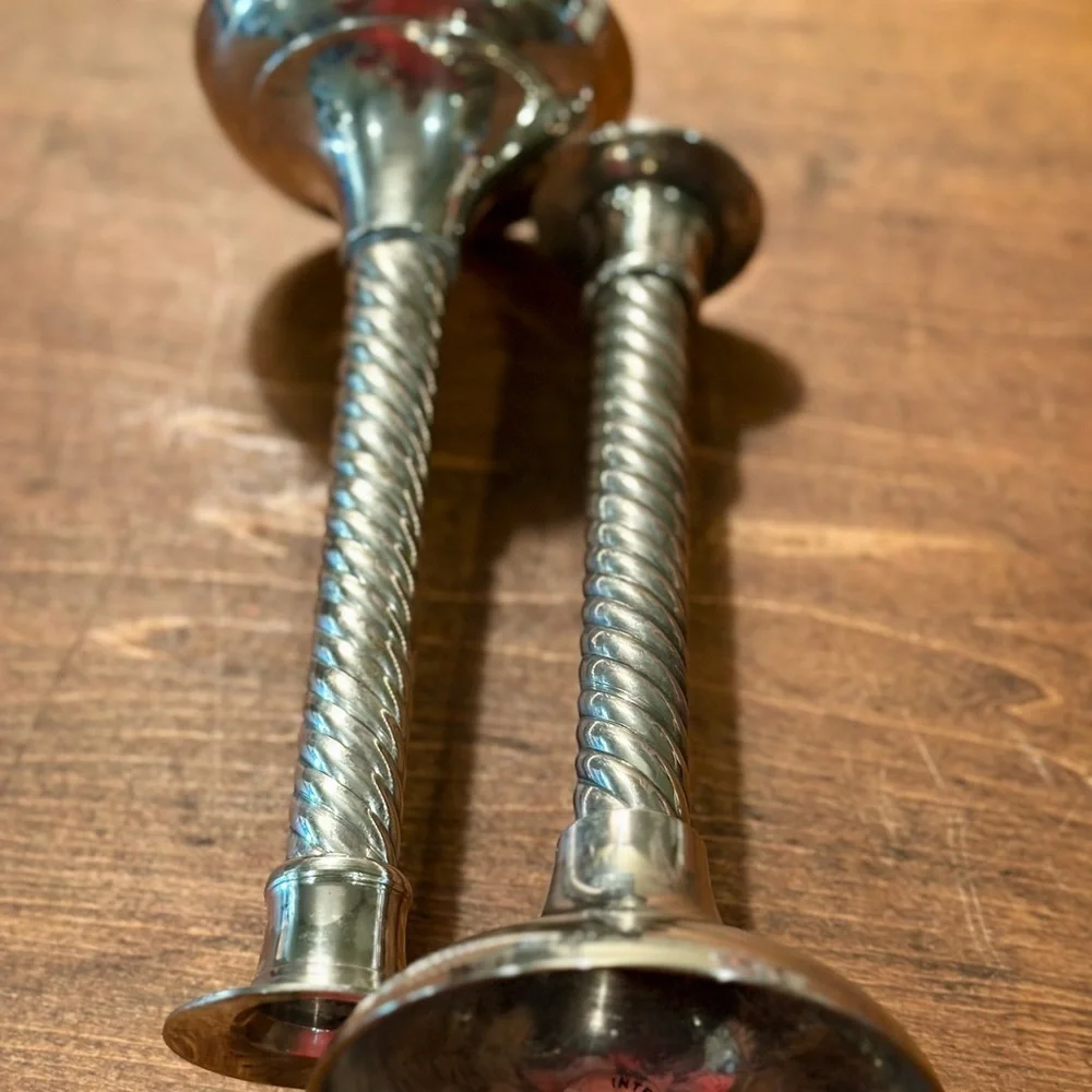 International Silver Company these candlesticks