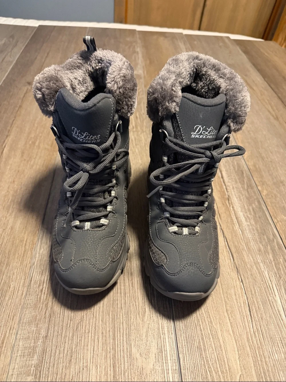Skechers warm faux