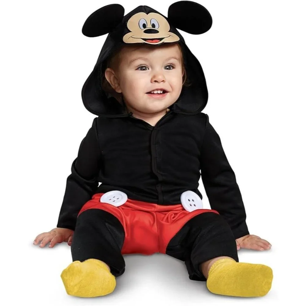 Disney Baby Mickey Mouse Infant Costume Red 6M+ (6-12M) New