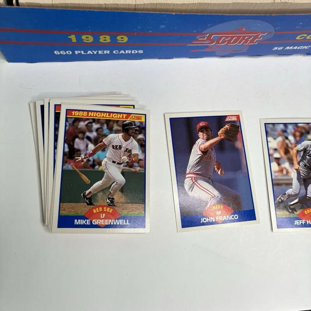 1989 Score Collectors Set Complete Factory 660 Cards Box Magic Motion