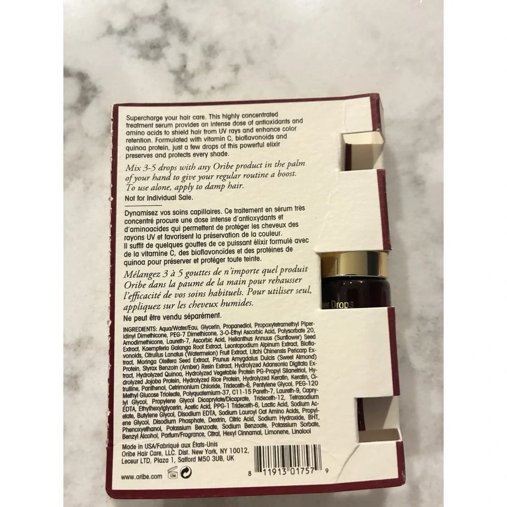 Oribe power drops