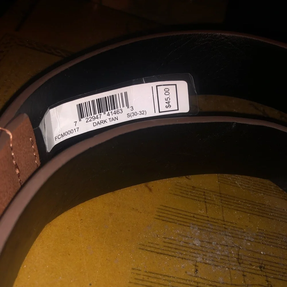 N/A brown leather