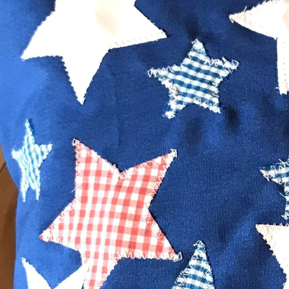Handmade patchwork patriotic