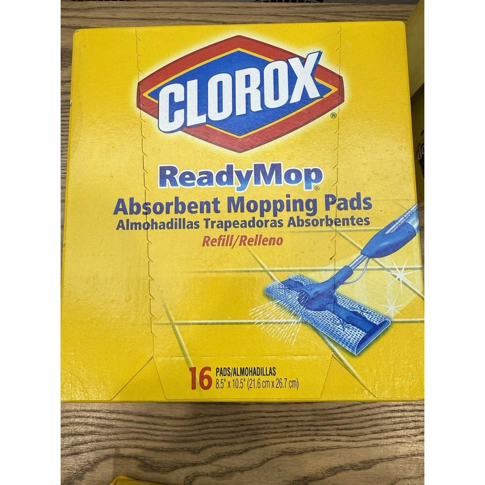 Genuine Clorox ReadyMop Absorbent Mopping Refill Pads Original 38 Pads 2001/2003