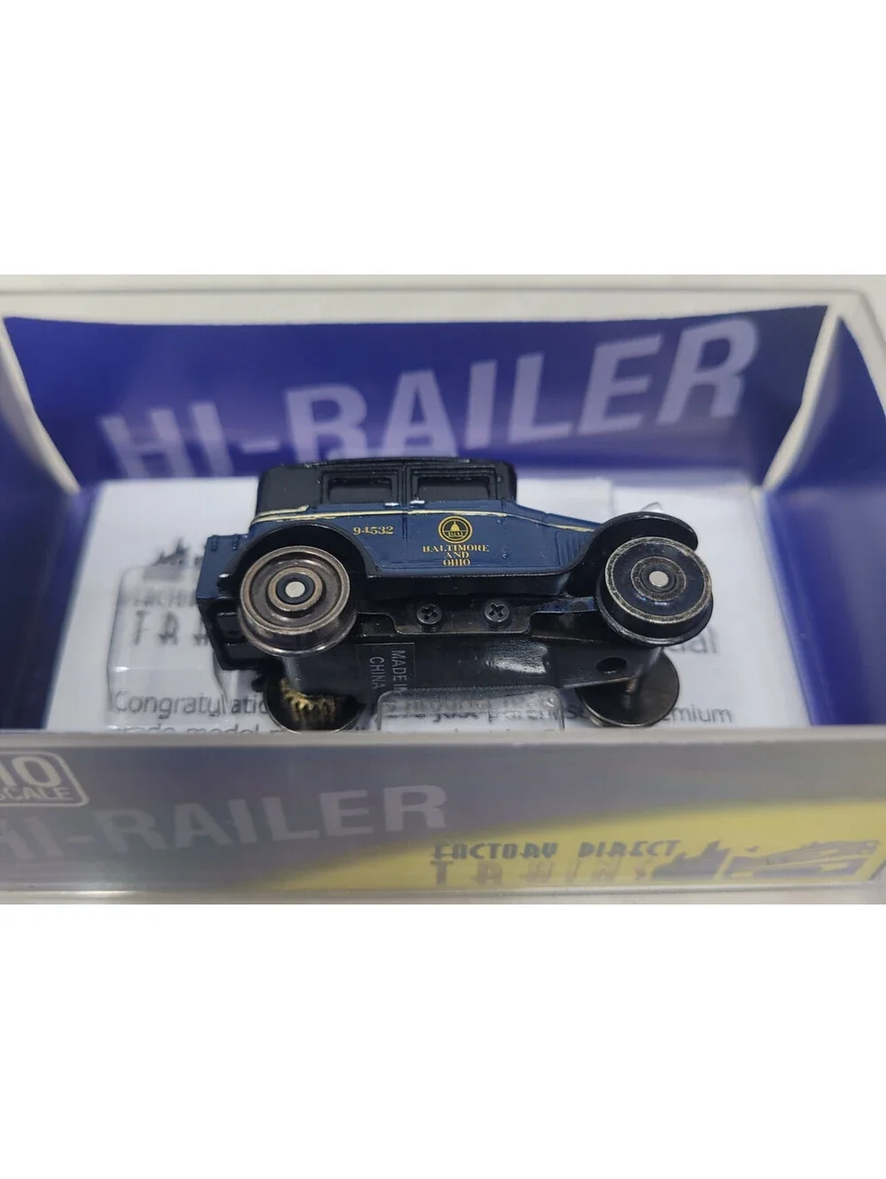 Ho Broadway Limited 1901 Hi Rail Track Inspection Car Baltimore & Ohio Dc Dcc
