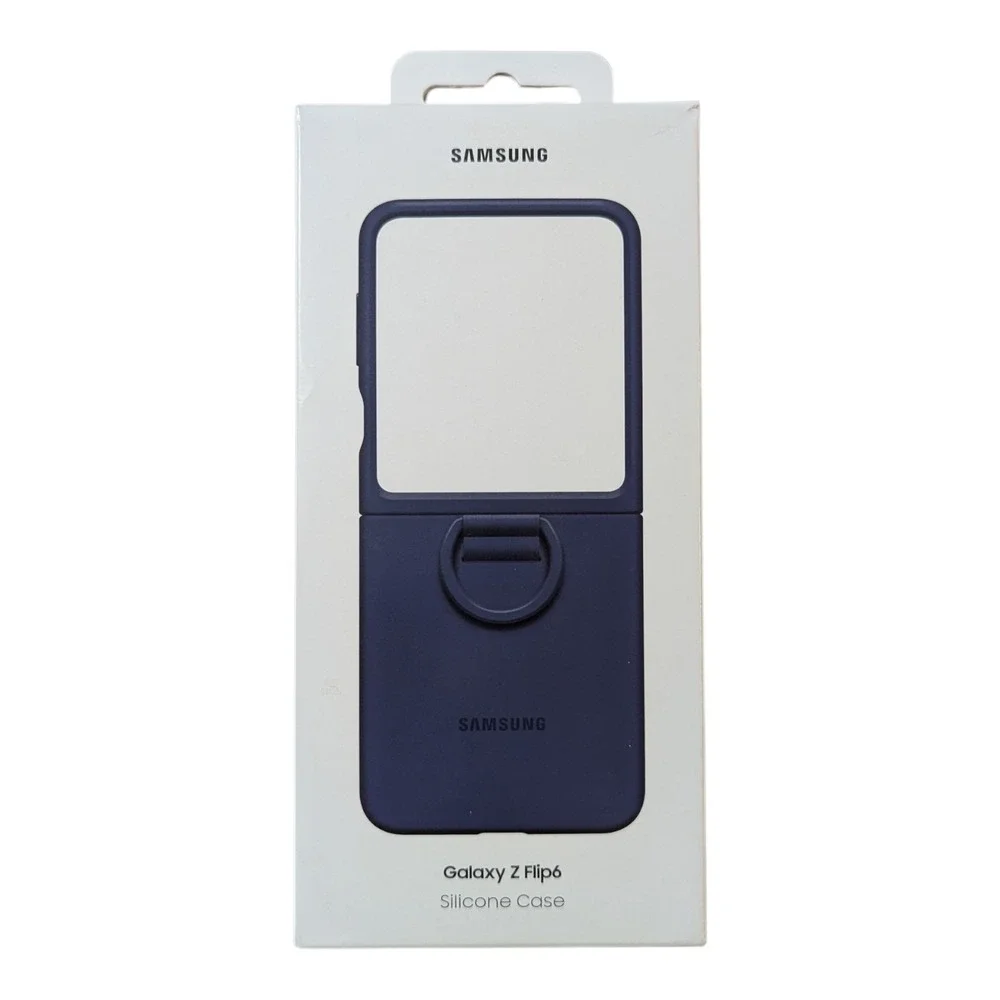 K1-O Samsung Silicone Case For Samsung Galaxy Z Flip6‎ - Navy Blue