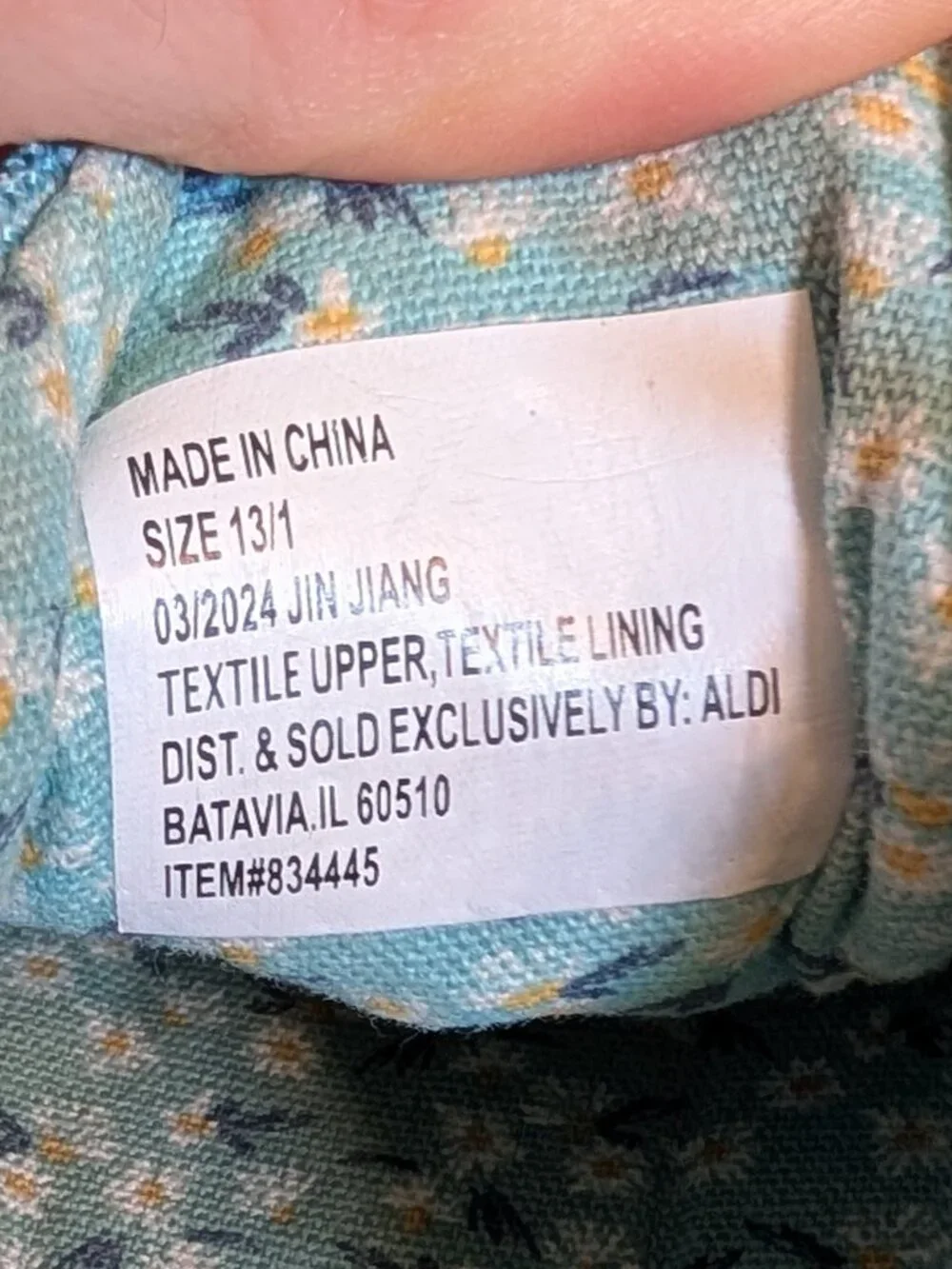 Lilly & Dan blue slip