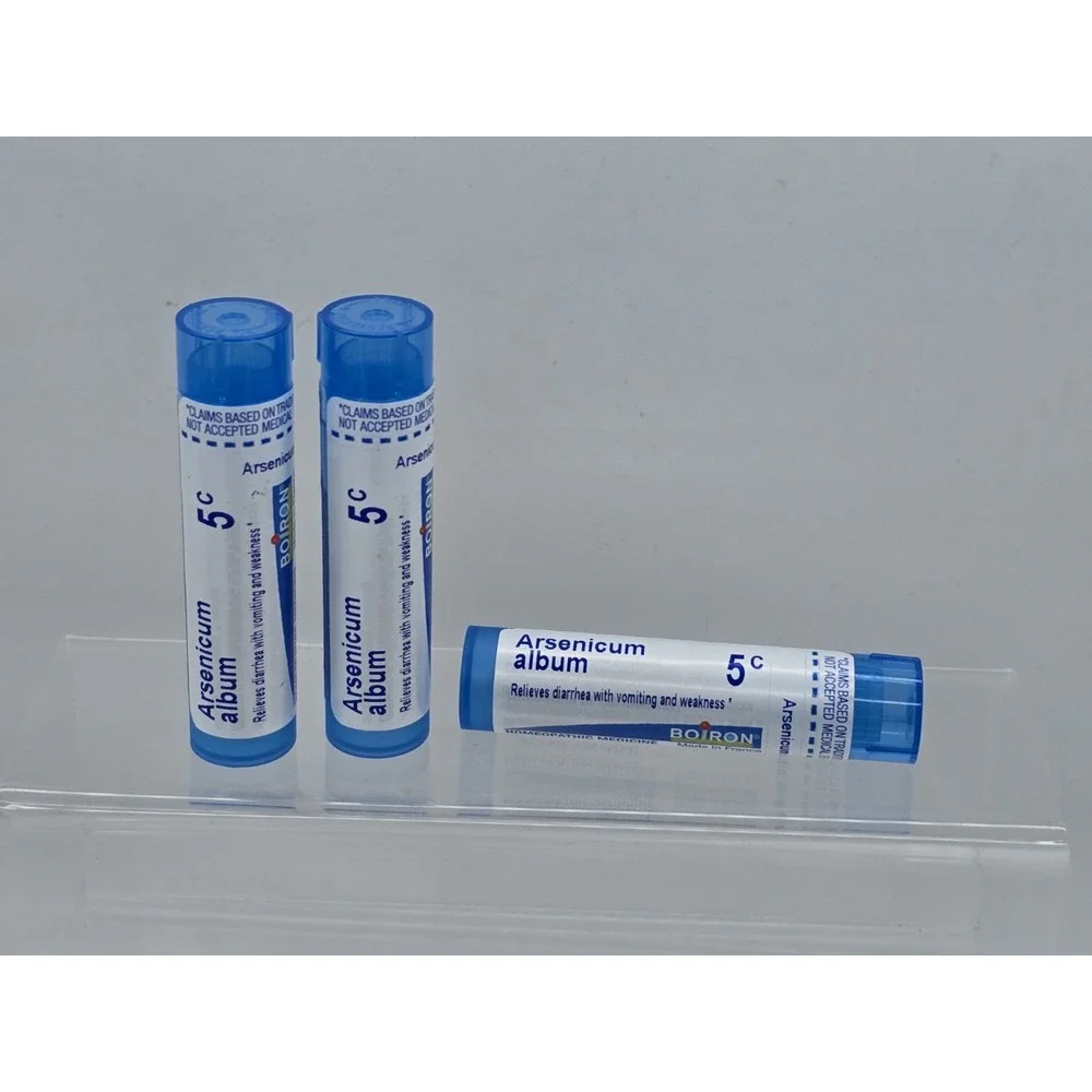 3 Lot Arsenicum Album 5 Homeopathic Medicine Food Poisoning - 240 Ct - EXP 03/28