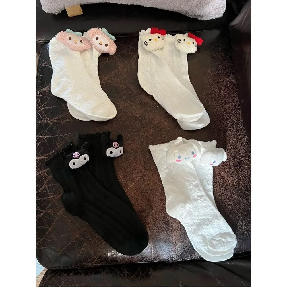 Sanrio Plush Socks Set of 4