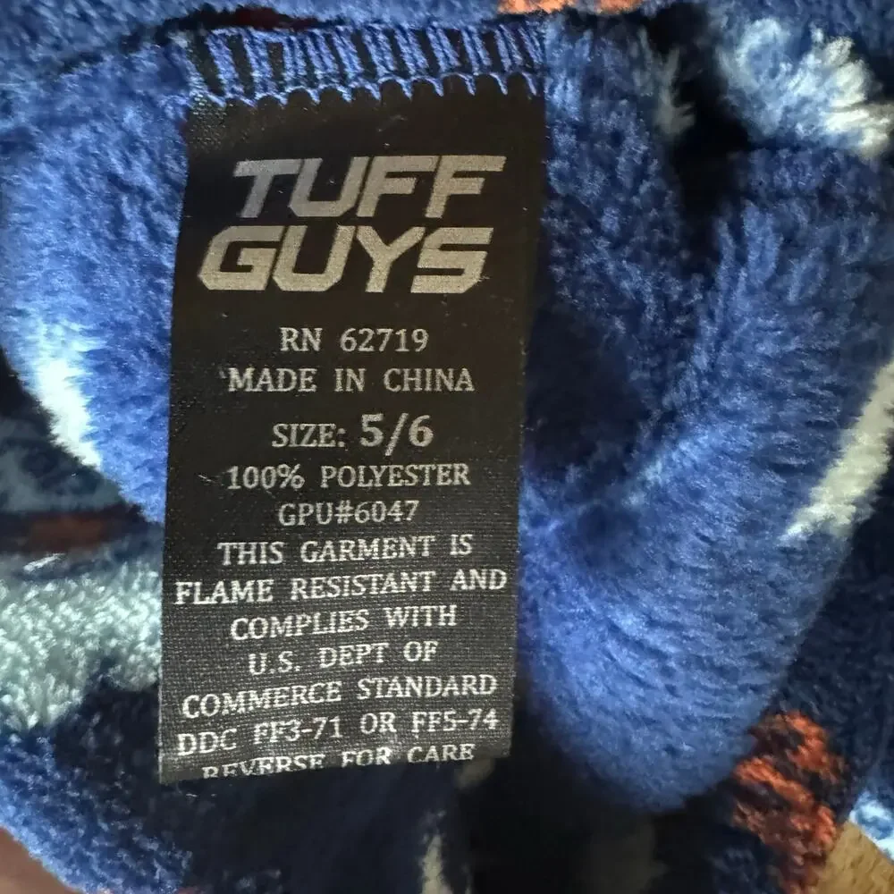 Tuff Guys size tuff