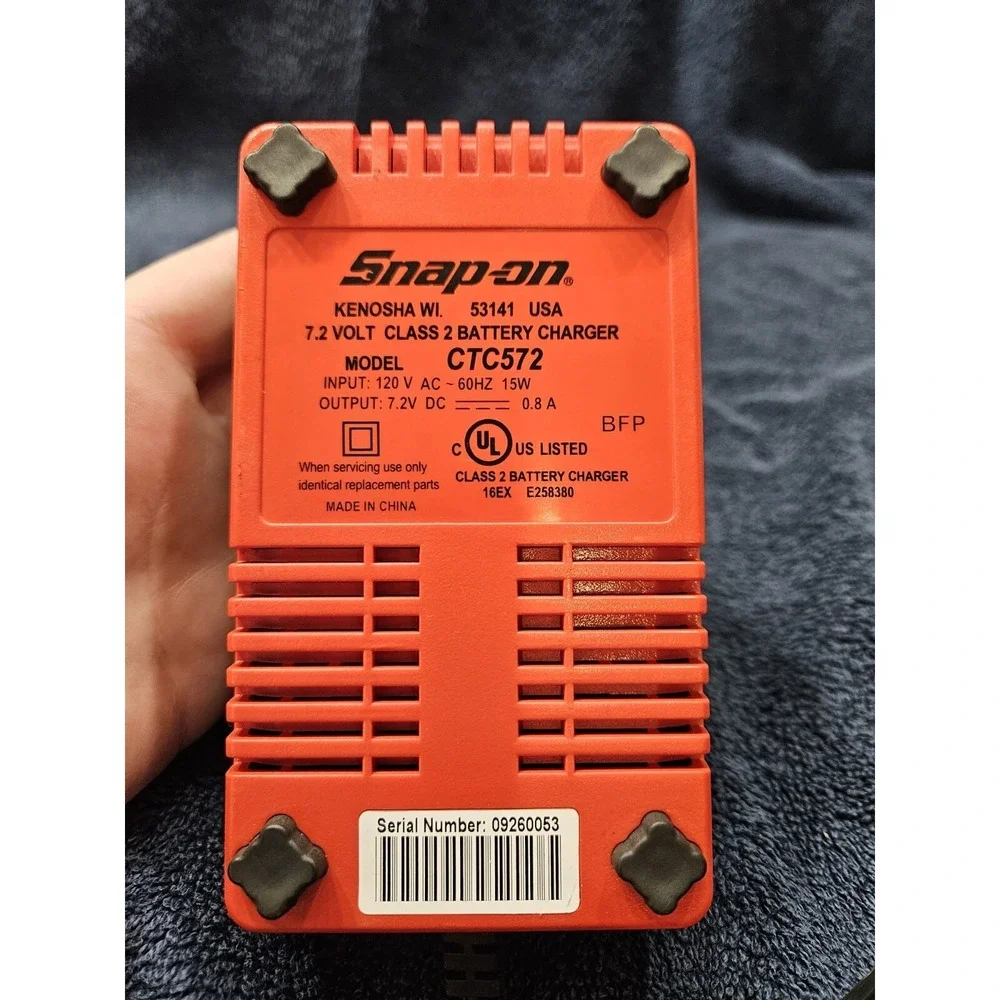 Snap-on charging dock