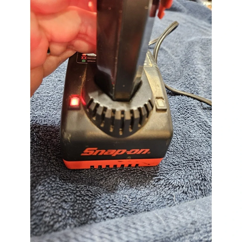 Snap-on charging no only