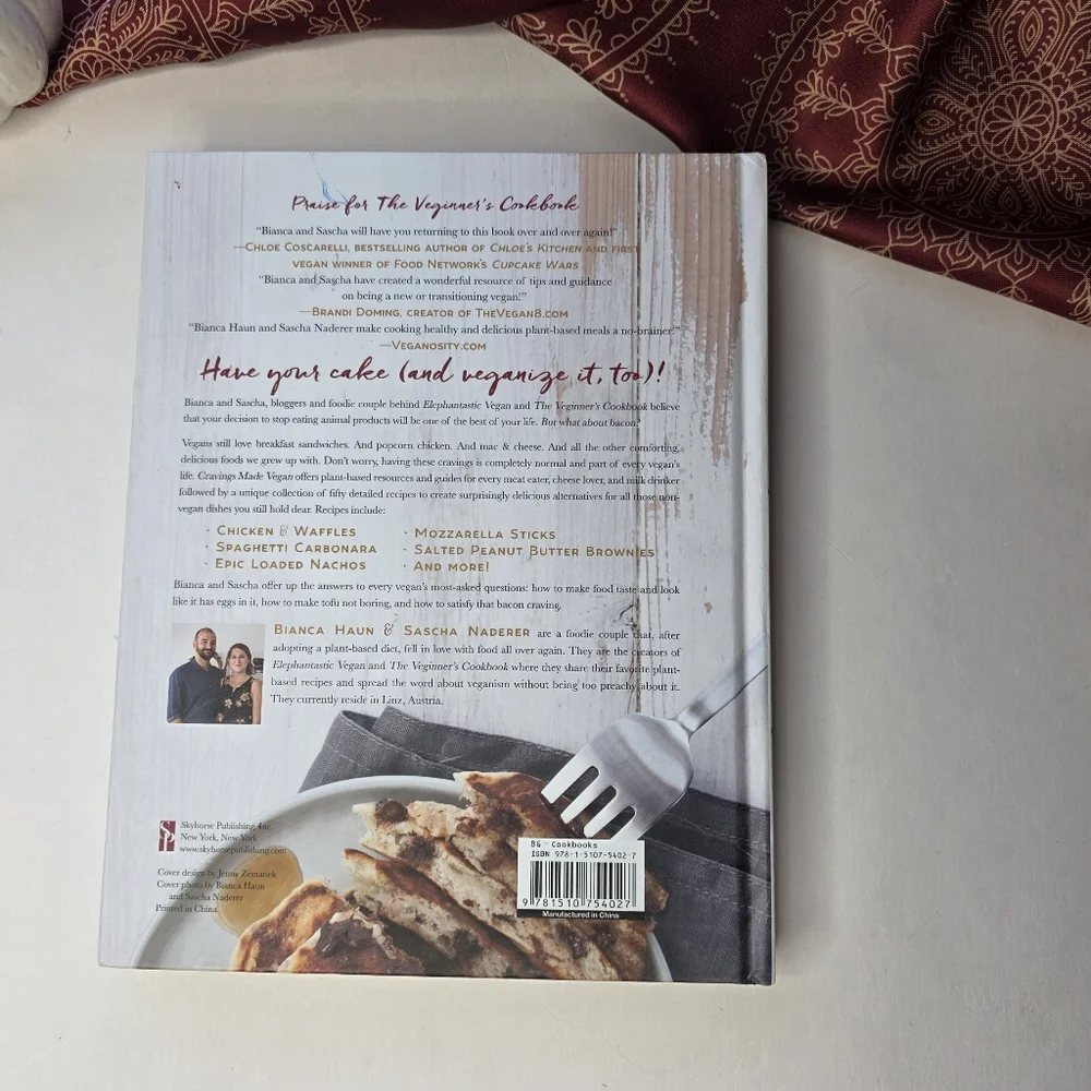 N/A cookbook hardcover cravings