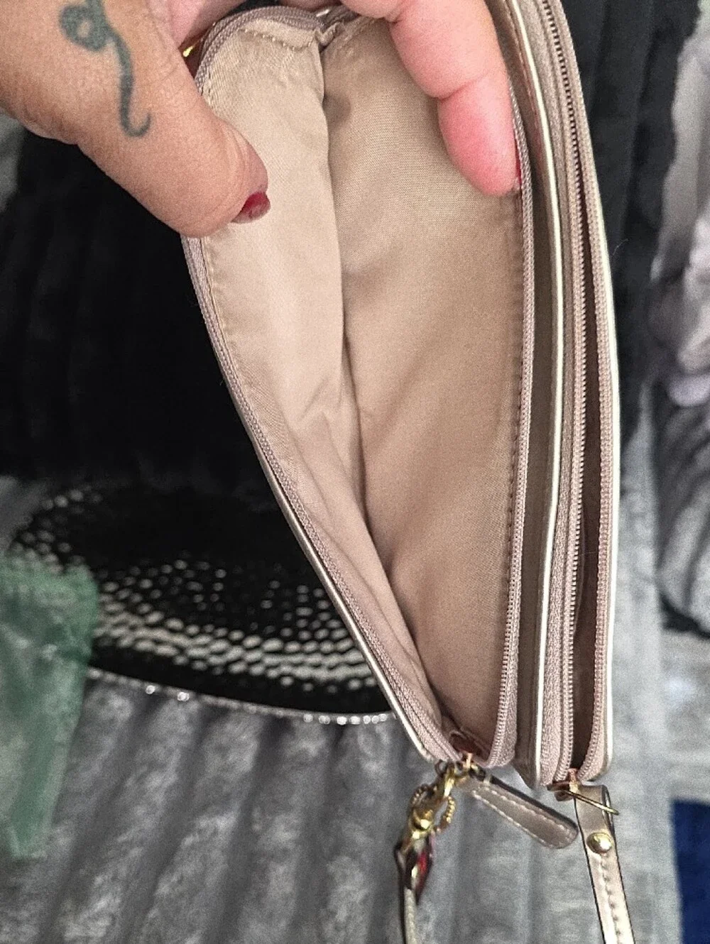 Coach wristlet clutch